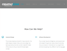 Tablet Screenshot of creativeedgeproducts.com